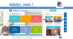 Desktop Screenshot of immodefrance.com